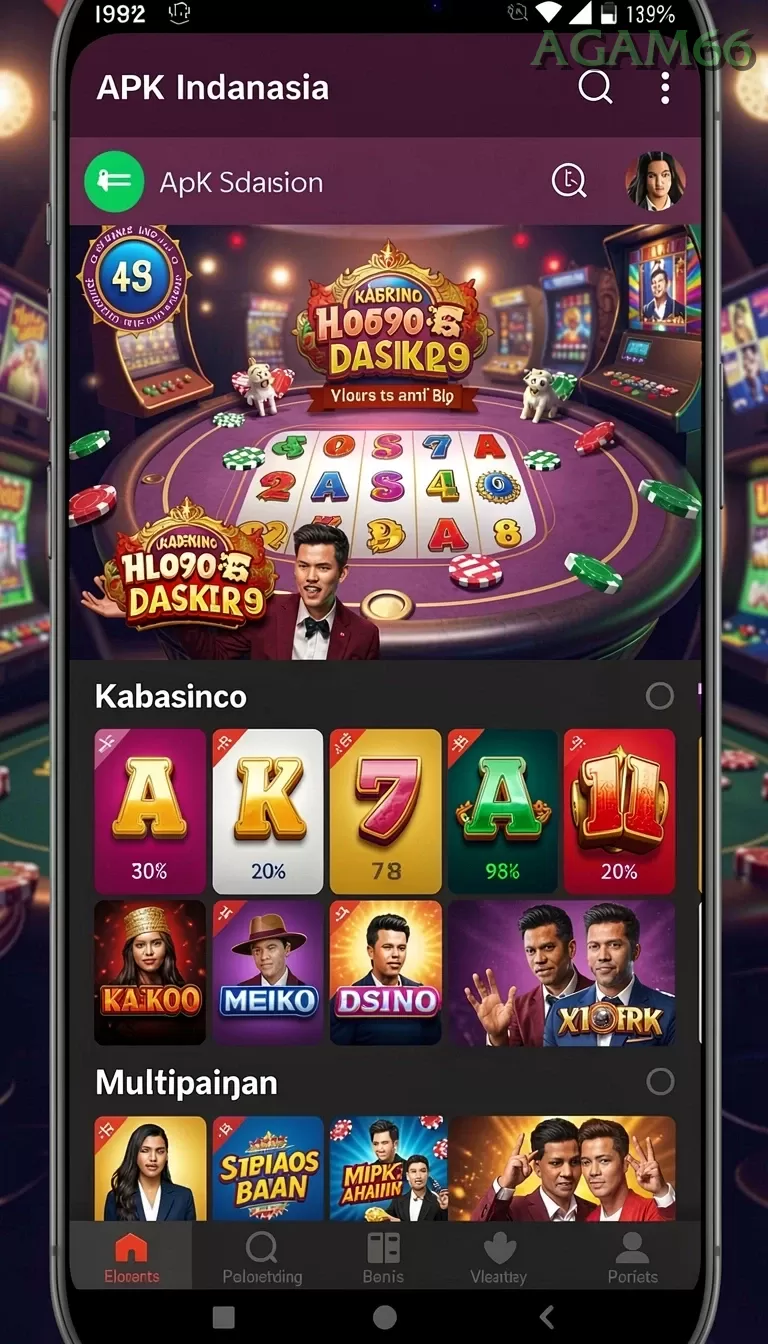 Cuplikan layar INS55 — aktivitas