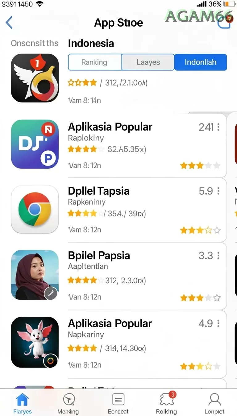 Cuplikan layar HIT9 — halaman utama